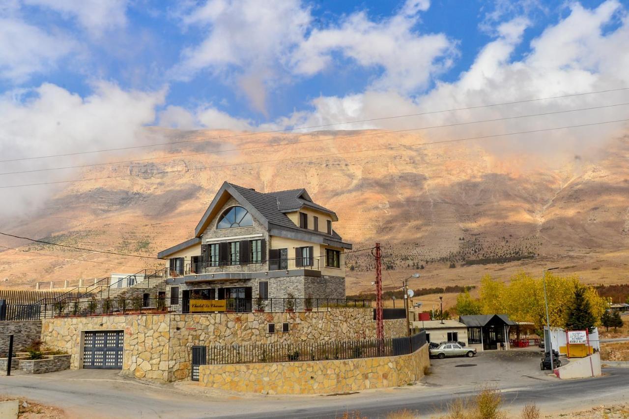 Chalet De Charme, Cedars, Lebanon, Terrace Floor Apartment Al Arz Bagian luar foto